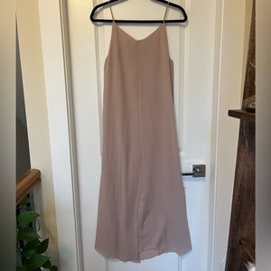 Oak + Fort - Long Spaghetti Dress - S